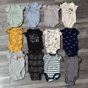 12 Assorted Kids One Pieces Set